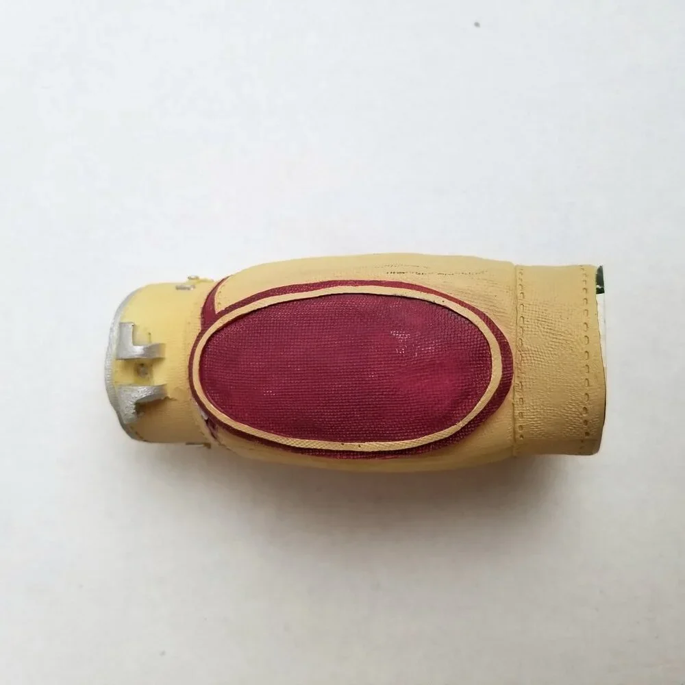 Vintage Golf Bag Pen Holder Loonco Burgundy Desk Collectible Decor